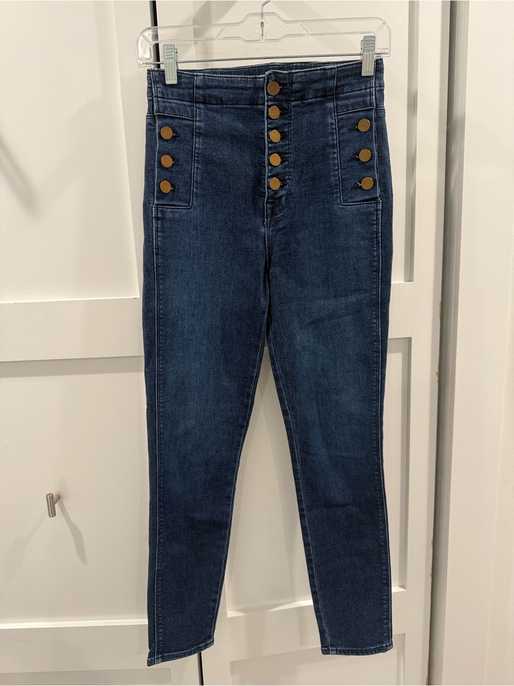 J Brand Natasha Jean High-Rise Skinny